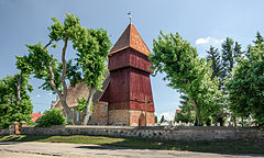 Kościół pw. Podwyższenia Świętego Krzyża w Kwietniewie.Fot. Sławomir Milejski. Źródło: Commons Wikimedia [12.09.2014]