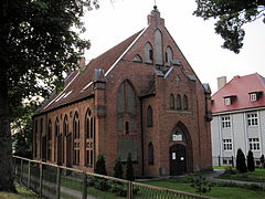 Kościół baptystyczny w Szczytnie.Fot. GringoPL. Źródło: www.wikipedia.org [14.04.2014]
