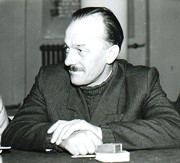 Jerzy Burski, przewodniczący Polskiego Komitetu Narodowościowego w Olsztynie