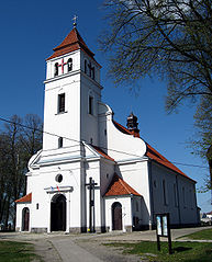 Kościół parafialny, źródło: Wikipedia, 03.01.2014.