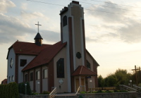 Kościół parafialny, źródło: Parafia Błogosławionej Aniely Salawy, 22.12.2013.