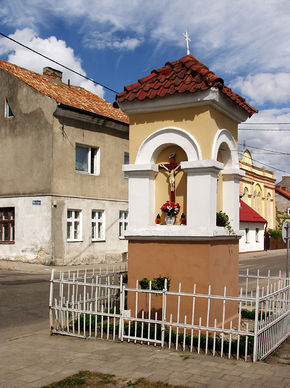 Kapliczka w Barczewie. © Stanisław Kuprjaniuk