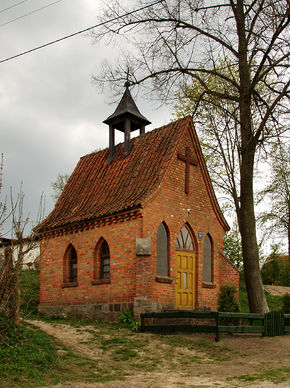 Kaplica św. Krzyża w Czerwonce. © Stanisław Kuprjaniuk