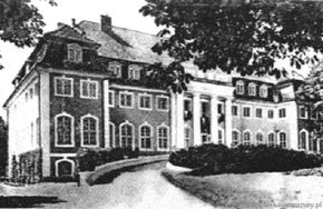 Pałac w Arklitach przed 1945 r.