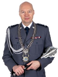 Komendant WSPol dr Piotr Bogdalski.Źródło: www.wspol.edu.pl
