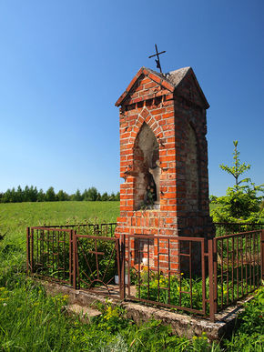 Kapliczka w Nowych Włókach. © Stanisław Kuprjaniuk