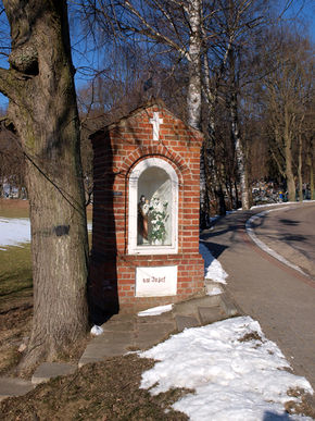 Kapliczka w Brąswałdzie. © Stanisław Kuprjaniuk