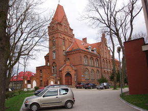 Olecko - starostwo wraz z terenem dawnego zamku (obecnie szkoła)