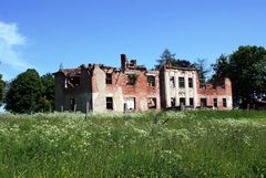 Ruiny Dworu w Masunach.Fot. Mieczysław Kalski