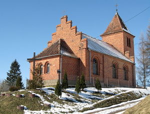 Kościół pw. św. Józefa w Bukwałdzie fot. Wesoły Geodeta