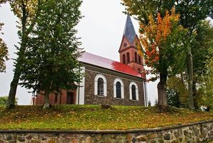 Kościół pw. Opatrzności Bożej w Sterławkach Wielkich. Fot. Mieczysław Kalski.