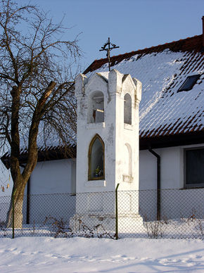 Kapliczka w Stękinach. © Stanisław Kuprjaniuk