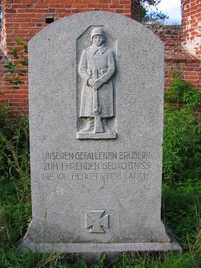 Pomnik ku czci poległych w czasie I wojny światowej