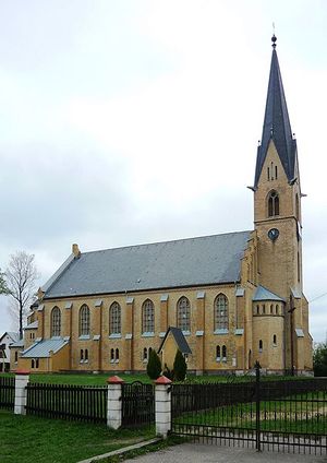 Kościół pw. św. Marii Magdaleny w Rozogach.Fot. Przemysław Jahr. Źródło: Commons Wikimedia [23.08.2013]
