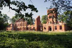 Ruiny Dworu w Prośnie.Fot. Mieczysław Kalski