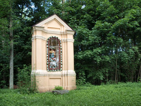 Kapliczka w Stoczku Klasztornym - Immaculata. © Stanisław Kuprjaniuk