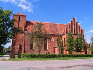 Kościół pw. św. Wawrzyńca w Mingajnach. Fot. Ptu. Źródło: Commons Wikimedia