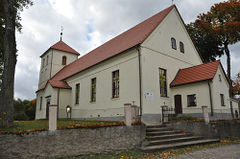 Kościół w Żabinie www.goldap360.pl [12.11.2013]
