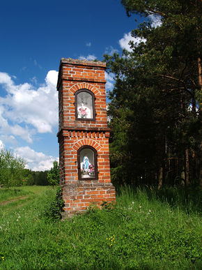 Kapliczka w Worytach. © Stanisław Kuprjaniuk
