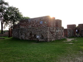 Ruiny zamku w Szczytnie