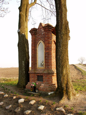 Kapliczka w Biskupcu. © Stanisław Kuprjaniuk
