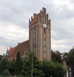 Kościół parafialny. Źródło: Wikimedia Commons