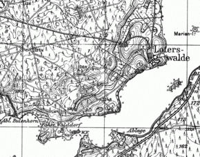 Sowiróg na mapie sprzed 1945 roku Mapa miejsc odnalezionych [25.08.2013]