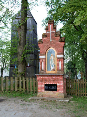 Kapliczka w Różynce. © Stanisław Kuprjaniuk