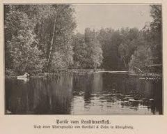 Jezioro Gant na starej fotografii.Źródło: www.ciekawemazury.pl [12.09.2013]