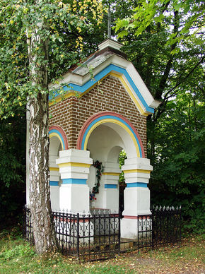 Kapliczka w Szalmi. © Stanisław Kuprjaniuk