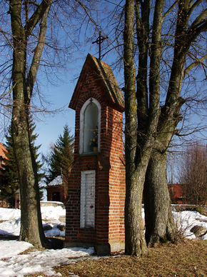 Kapliczka w Sząbruku. © Stanisław Kuprjaniuk