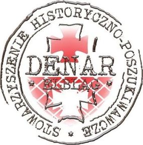 Logo Stowarzyszenia Historyczno-Poszukiwawczego "Denar"