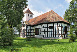 Kościół pw. św. Maksymiliana Marii Kolbe w Jerutkach Autor: Mieczysław Kalski
