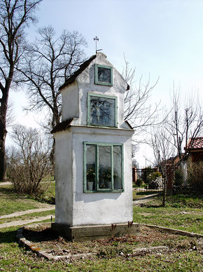 Kapliczka w Barczewie. © Stanisław Kuprjaniuk