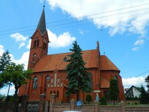Kościół św. Jana Nepomucena i Matki Boskiej Różańcowej. Fot. Dosp84. Źródło: Commons Wikimedia [12.09.2013]