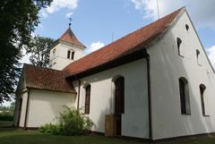 Kościół w Budrach.Fot. Mieczysław Kalski