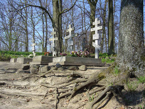 Cmentarz starowierski-świecki w Wojnowie. © Stanisław Kuprjaniuk