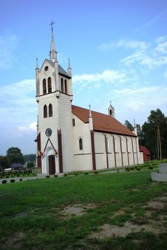 Kościół w Lesinach.Fot. Mieczysław Kalski