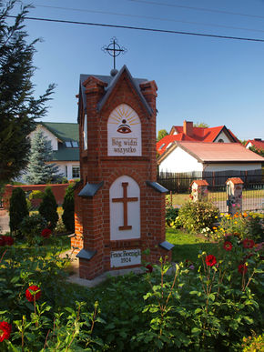Kapliczka w Tomaszkowie (tył). © Stanisław Kuprjaniuk