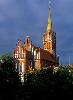 Kościół parafialny.Fot.: © Mieczysław Wieliczko
