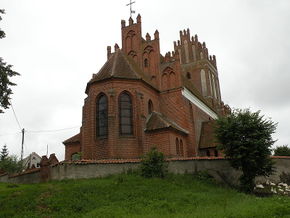 Kościół pw. Narodzenia Najświętszej Marii Panny w Paluzach. Fot. S.Czachorowski. Źródło: www.pl.wikipedia.org