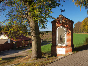 Kapliczka w Brąswałdzie. © Stanisław Kuprjaniuk