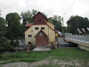Zespół młyna wodnego w Babiętach. Fot. Piotr Marynowski. Źródło: Commons Wikimedia
