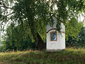 Kapliczka w Łomach. © Stanisław Kuprjaniuk