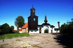 Cerkiew w Ostrym Bardzie.Fot. Mieczyslaw Kalski. Źródło: www.ukraincy.wm.pl
