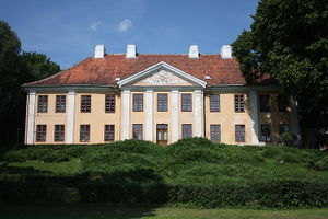Pałac w Smolajnach autor: Ludwig Schneider