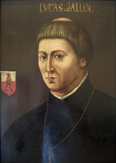 Portret nieznanego malarza. Reprodukcja w zbiorach Muzeum Mikołaja Kopernika w Toruniu.Źródło: Commons.Wikimedia