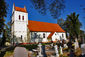 Kościół pw. Wniebowzięcia Najświętszej Marii Panny w Kruklankach fot. Mieczysław Kalski