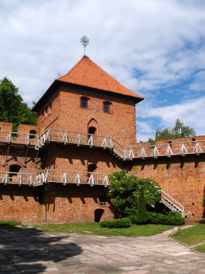 Wieża Mikołaja Kopernika - widok od wewnątrz. © Stanisław Kuprjaniuk