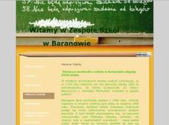 Witryna strony internetowej szkoły. Źródło: www.szkolnictwo.pl, 7.12.2013.